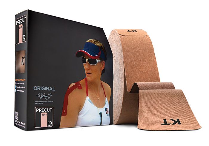 Kt Tape Cotton Precut Kinesiology Strips 150Ct 10