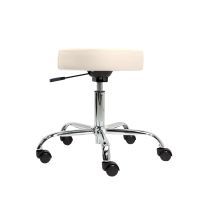EarthLite® Pneumatic Low Height Rolling Stool without Back