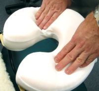 NRG Memory Foam Face Rest Pad and Cover with Free Replacement Cover