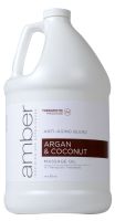 Amber ArganCoconut Massage Oil - Anti-Aging Blend