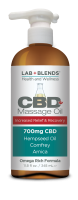 Lab+Blends™ 700mg CBD Massage Oil for Increased ReliefRecovery - THC Free 11.8 oz