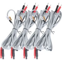Lead Wires For TheraTouch® EX4, Cx4 & CX2 - 4 Pack