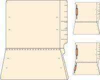 Manila Filing Folders 14Pt. - Medical File Folders