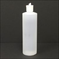 8 Oz Plastic Bottle with Flip Top Cap - Massage OilLotion Bottle