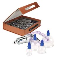 Longevity 14 Piece Glass Cupping Set - Massage Cupping Therapy Set