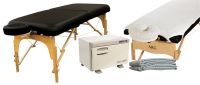 NRG® Karma Portable Massage Table and Hot Towel Cabinet Kit