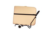 NRG® Sporty Massage Table Carts with Telescoping Handle and Strap
