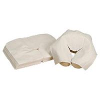 EarthLite®Disposable Face Cradle Covers for Standard Massage Table Headrests - Case of 1000