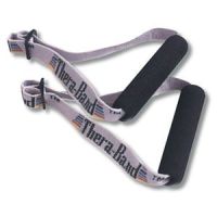 TheraBand® Exercise Handles for use with elastic resistance bandstubing