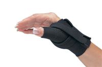 Comfort Cool® Thumb Splint CMC Restriction - Thumb Wrist Brace in Black