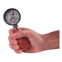 Baseline pneumatic (squeeze bulb) dynamometer (15 PSI) w/reset