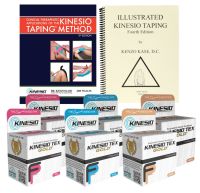 Kinesio Taping Starter Kit with Tex Gold FP Tape Rolls