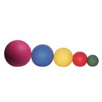 Set Of 5 Medicine Balls - Gel-filled Weighted Balls - 1,2,5,711 Lbs