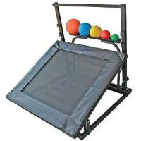 Adjustable Rebounder Set with Handle, BallsRack