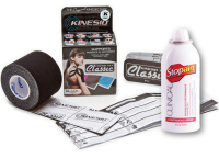 Kinesio®Tex Classic Black Tape and Stopain® Clinical Spray Bundle