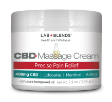 Lab+Blends™ 408mg CBD Massage Balm for Precise Pain Relief - THC Free 7.2 oz