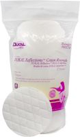 DUKAL™ Spa Reflections™ Cotton Rounds 3 50/Bag