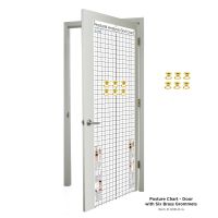 Kent Health Posture Analysis Grid Chart – Space Saver with Grommets 
