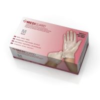 MediGuard Vinyl Synthetic Exam Gloves Large BX - Shipped only for California