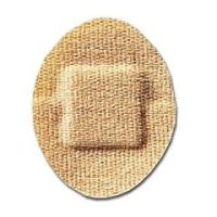 Leukoplast Elastic Free Bandages, 1.25Oval, 100/Box