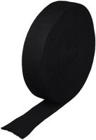 Cotton Stockinette Black 2 Wide Length 25 Yards