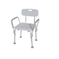 Bath Bench W/Removable Padded Arms W/Backrest