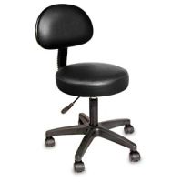 NRG Rolling Stool W/ Removable Backrest