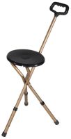 Drive Deluxe Folding Cane Seat - Adjustable Height