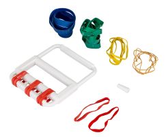 Cando Color Coded Rubberband Hand Exerciser