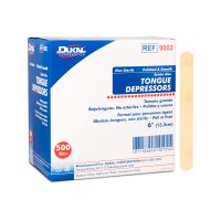 DUKAL™ Tongue Depressors 6 Non-Sterile 500/Box