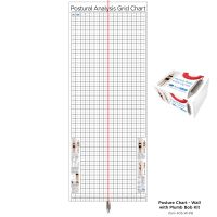 Kent Health Posture Analysis Grid Chart – Original with Plumb Bob Kit