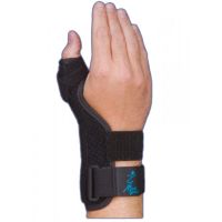 Med Spec® Suede Thumb Support – Short, Black