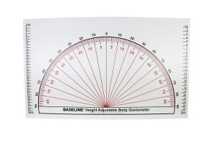 Baseline® Posture Evaluation 3 Piece Set – Protractor, Evaluator and Grid