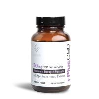 +PlusCBDâ„¢ Softgels Maximum Strength Formula
