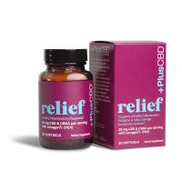 +PlusCBDâ„¢ Relief Softgels 30mg CBD & CBDA