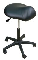 Oakworks Premium Saddle Stool 19-25H