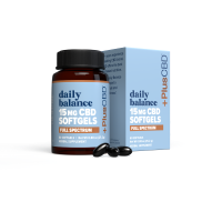 +PlusCBDâ„¢ Daily Balance Softgels Extra Strength Formula, 15mg