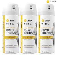Tidl Max Strength Cryotherapy Spray 3-pack