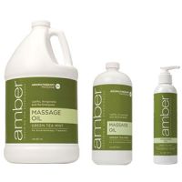 Amber Green Tea Mint Massage Oil