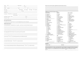 Client Intake Form Pack Of 100