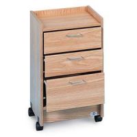 Hausmann 3 Drawer Mobile Cart