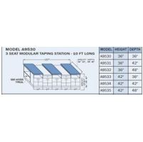 Proteam 3 Person Taping Table 10L X 42H X 42D