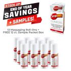 Stopain® Buy 12 Roll On’s Get Free 12ct Sample Packet Box