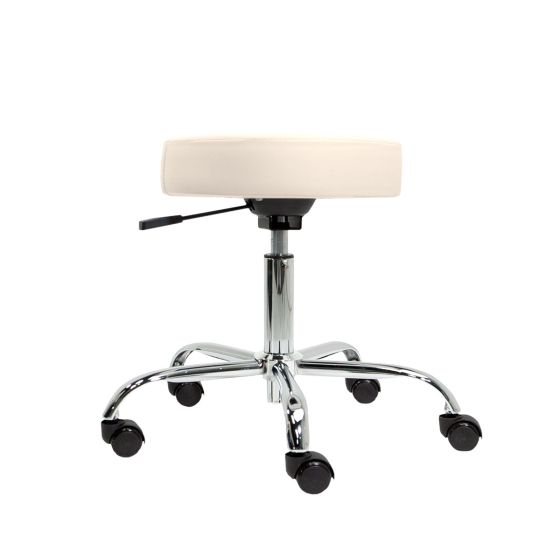 EarthLite® Pneumatic Low Height Rolling Stool without Back