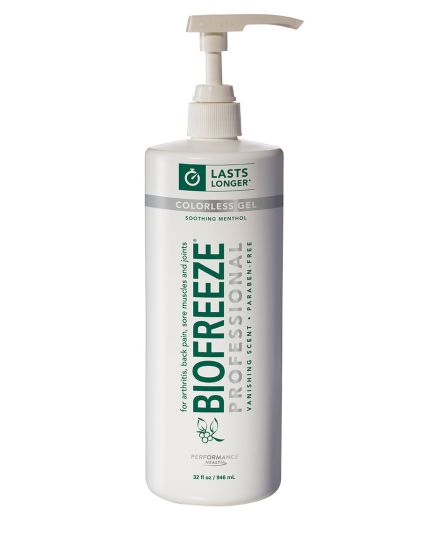 Biofreeze Professional - 32 Oz Gel Pump Colorless
