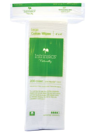 Intrinsics Large Cotton Wipes