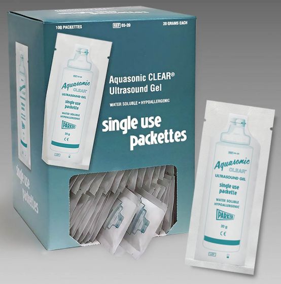 Aquasonic Clear® Single Use Precision Flow Packettes™