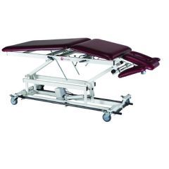 Treatment Table - Electric Hi-Low, 5-Section with Bar Activated Switch - Treatment Table - Electric Hi-Low, 27 X 76 X (24-33), 5-Section, Casters
