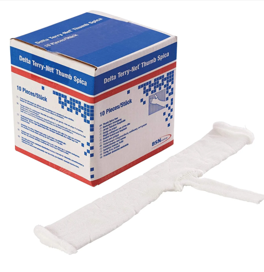 Delta Terry-net Thumb Spica Cast Liner  3 Long 10/pk