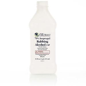 Isopropyl Rubbing Alcohol 70% 16 Oz